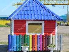 Фото забора из штакетника в Анапе